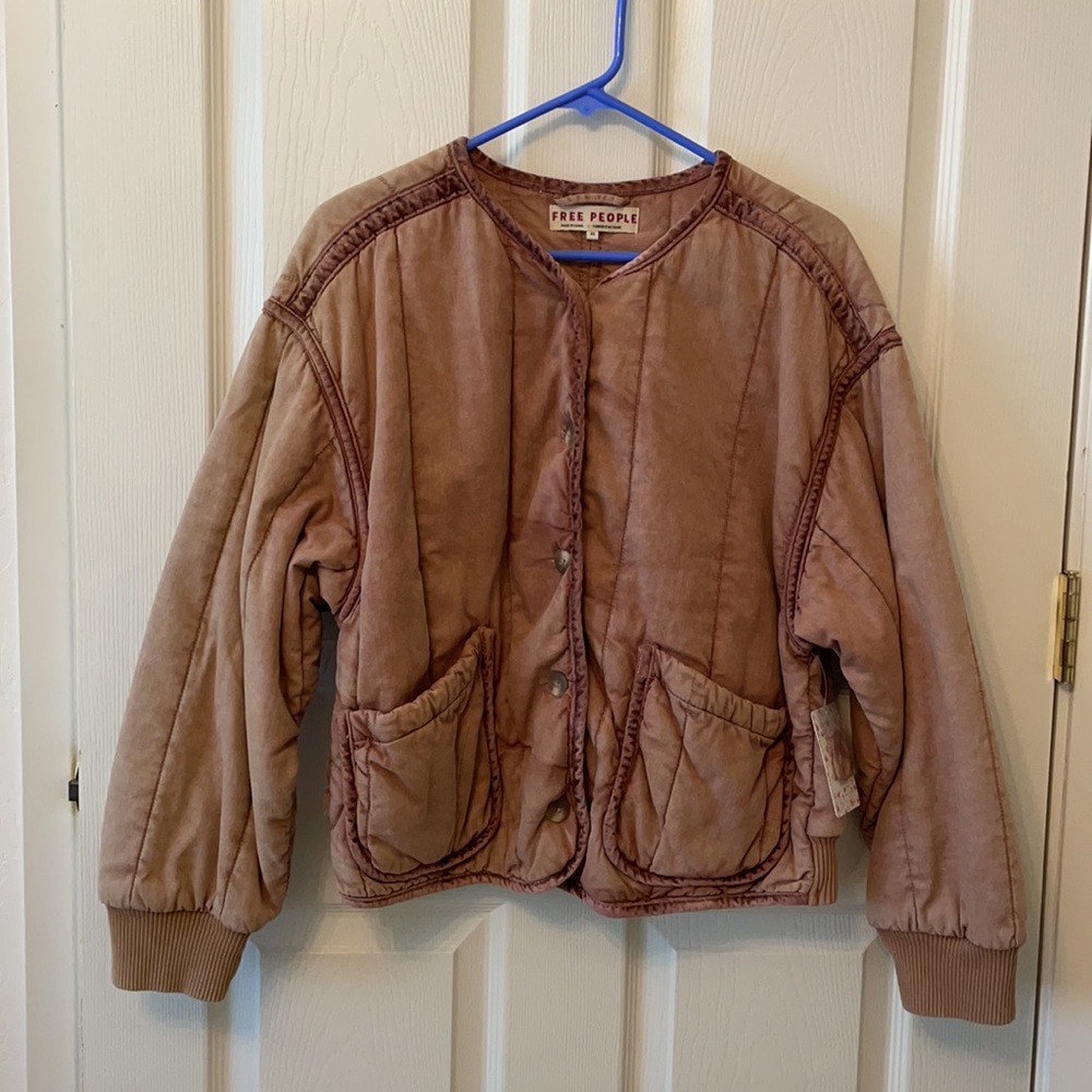 Free People Mixed Signals bomber - Picture 5 of 12